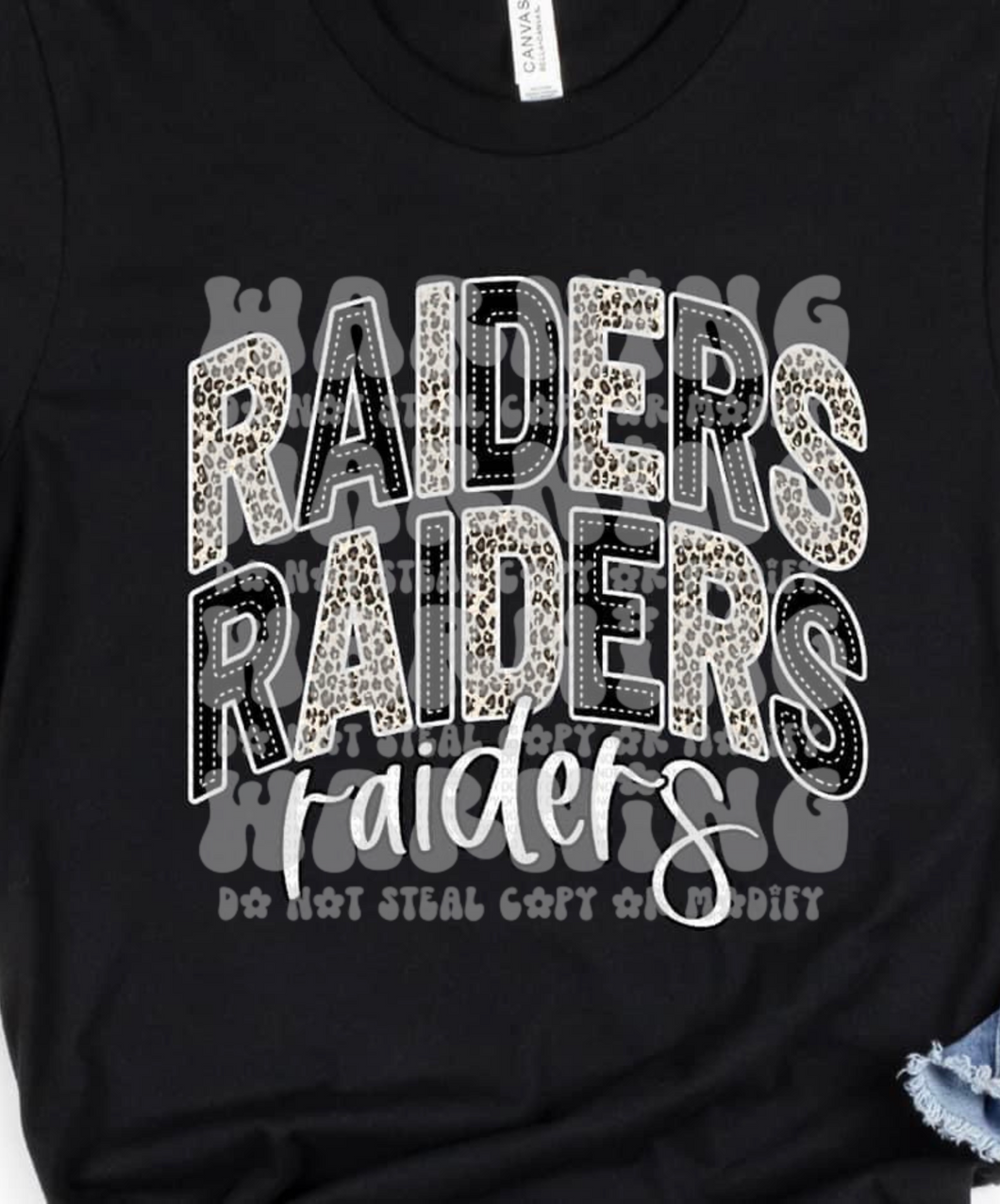 Raiders Leopard Mascot Shirt